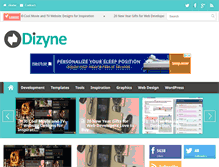 Tablet Screenshot of dizyne.net